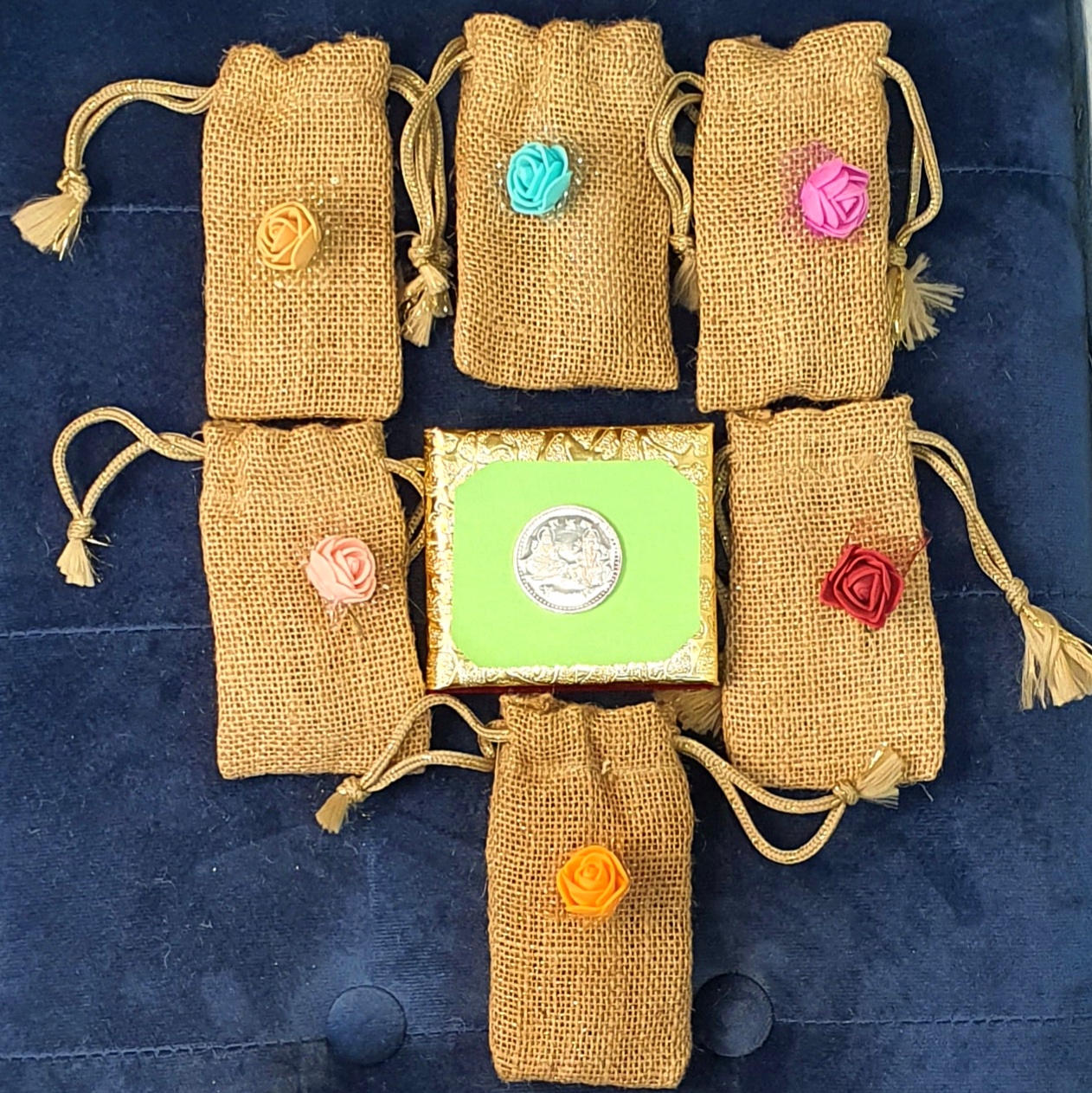 Jute Ginni Pouches - Ecohub Bags